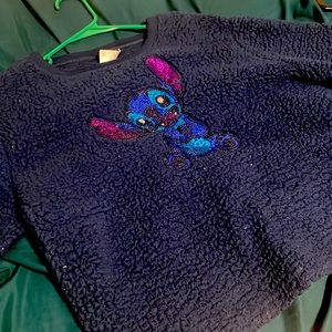 i’m selling a blue stitch sweater that is 100% cotton and it is so comfortable